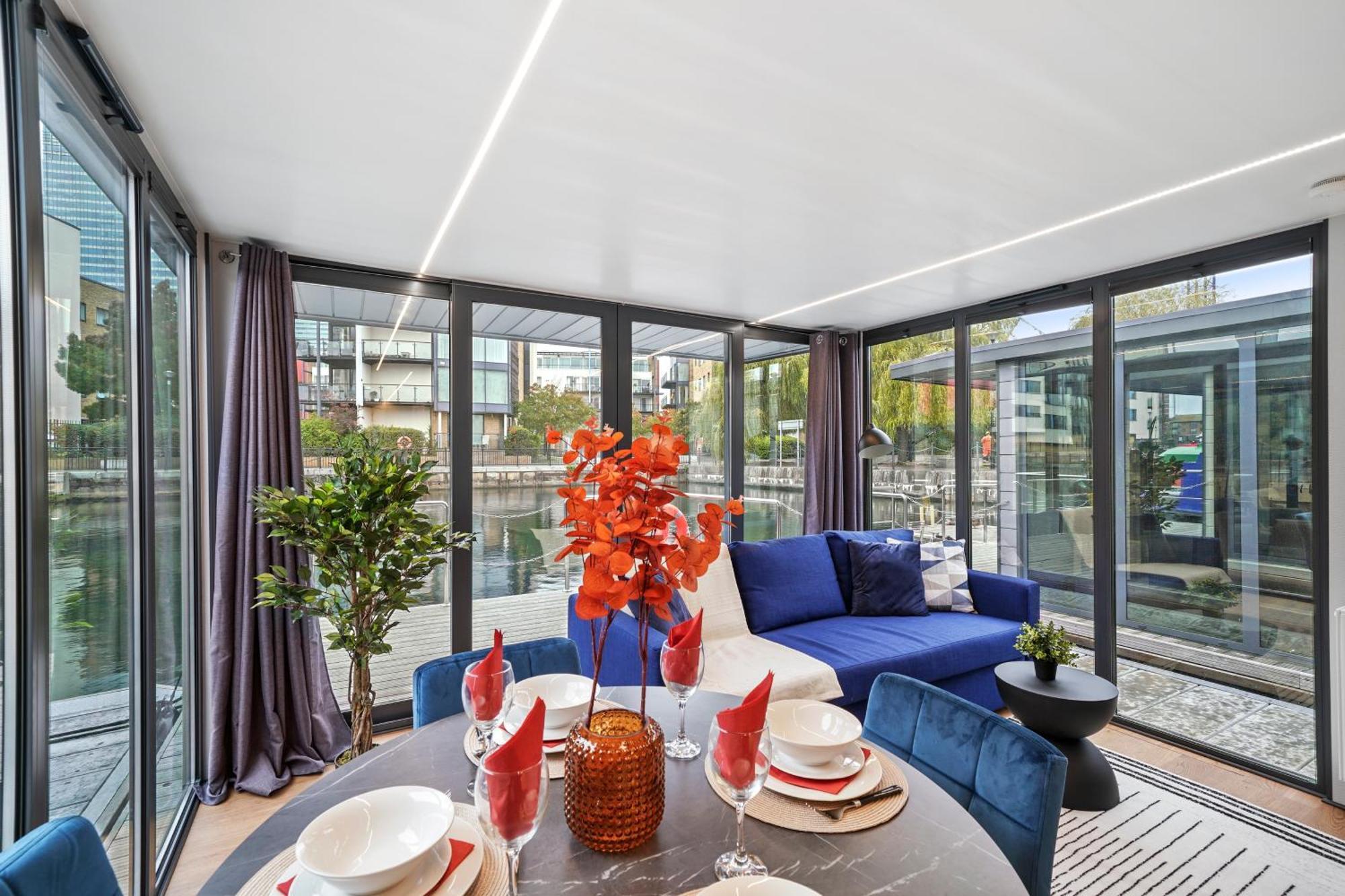 Unique Water Lodge In London - Sleeps 6 Exterior foto