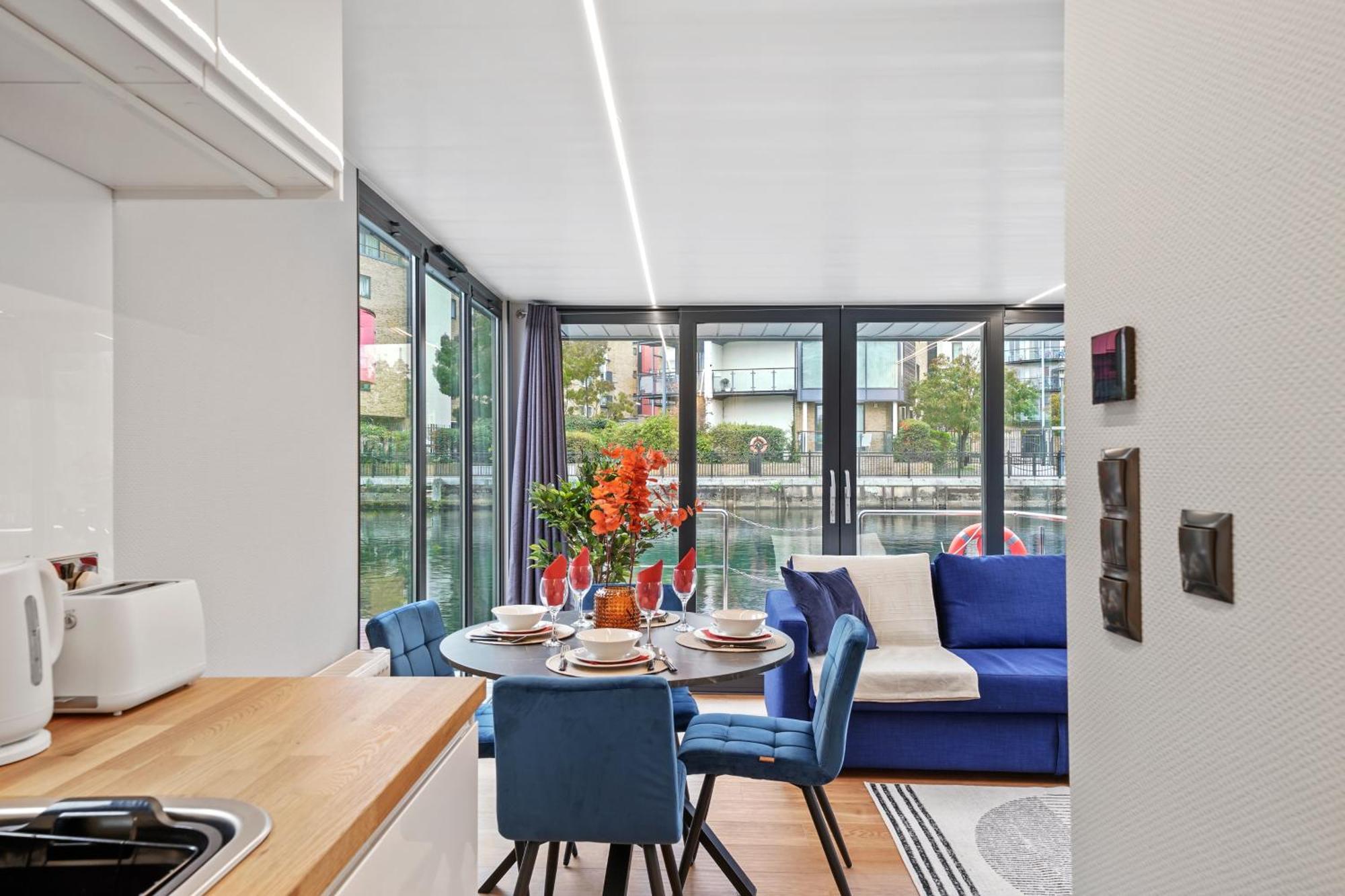 Unique Water Lodge In London - Sleeps 6 Exterior foto