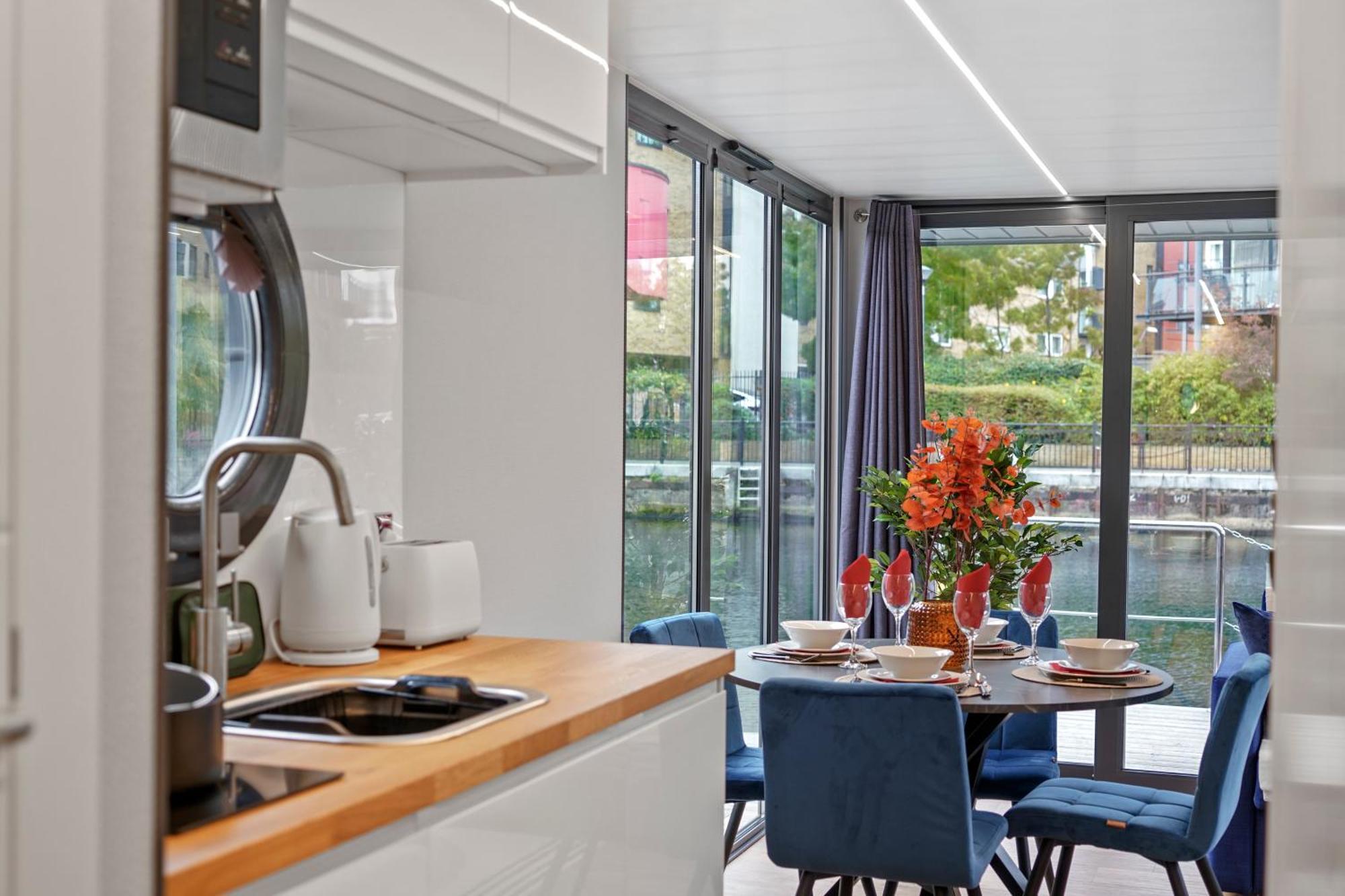 Unique Water Lodge In London - Sleeps 6 Exterior foto
