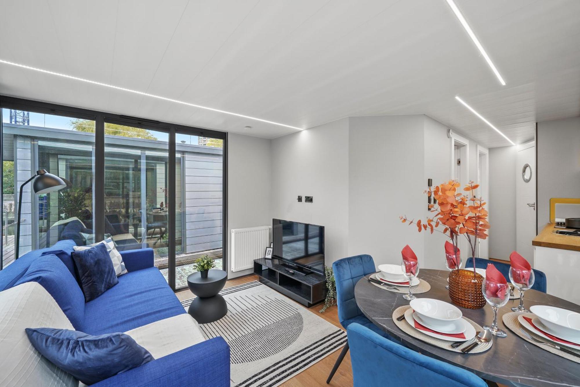 Unique Water Lodge In London - Sleeps 6 Exterior foto